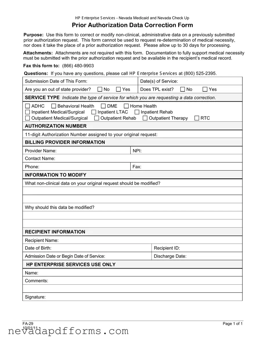 Download Fa 29 Nevada Template