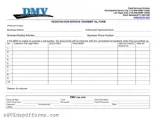 Download Dmv Vp 193 Template