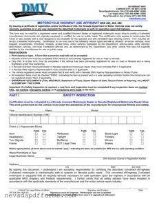 Download Dmv Vp 254 Template