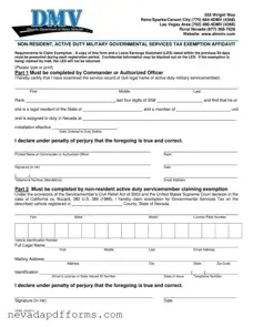 Download Dmv Vp203 Template